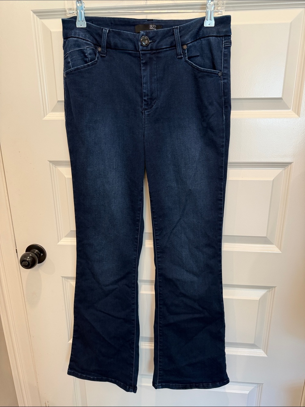 1822 Denim Women's Dark Navy Flare Jeans